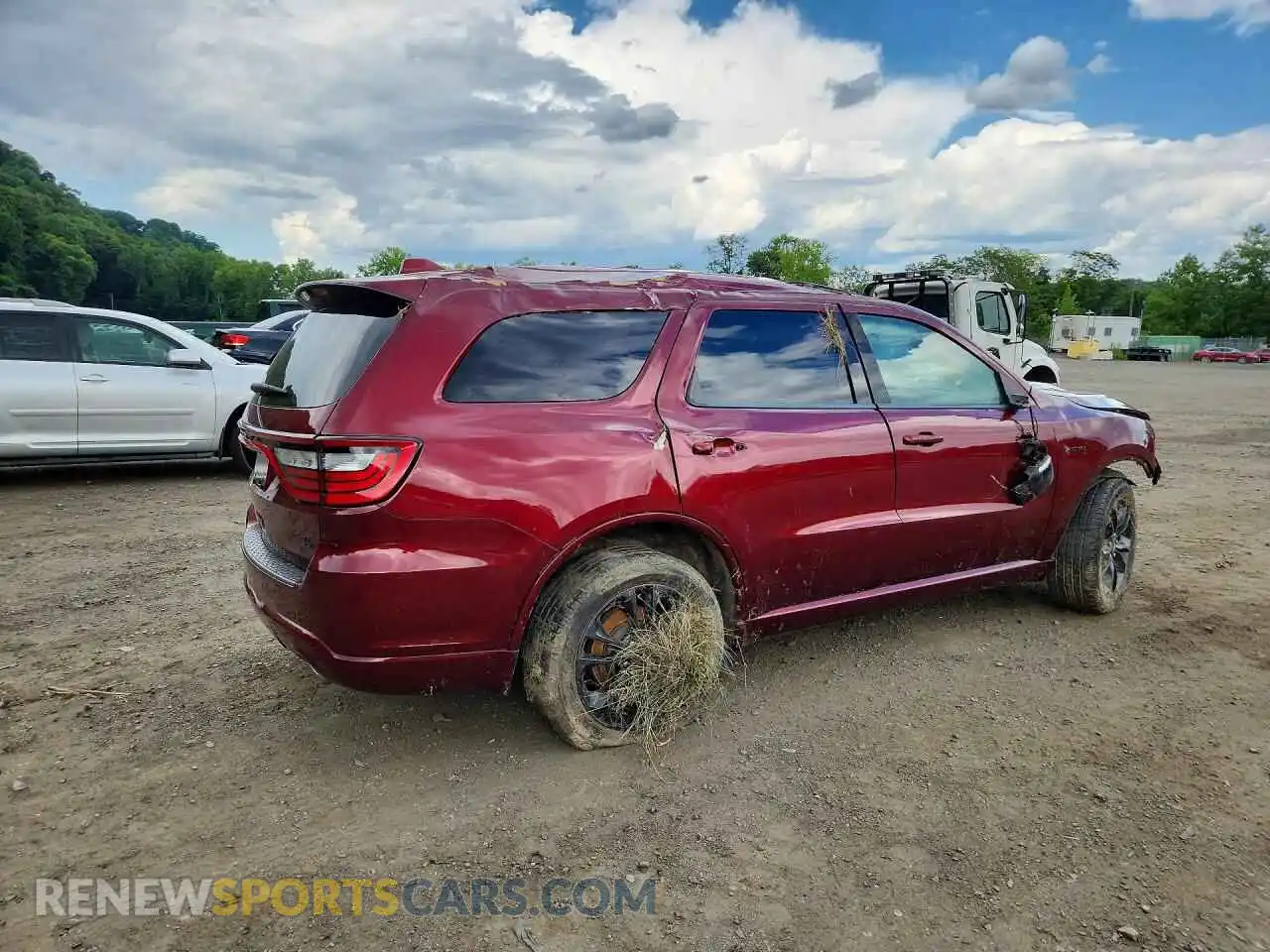 3 Фотография поврежденного автомобиля 1C4SDJCT5MC847769 DODGE DURANGO 2021
