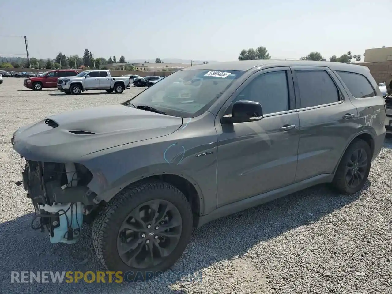 1 Photograph of a damaged car 1C4SDJCT6MC751827 DODGE DURANGO 2021