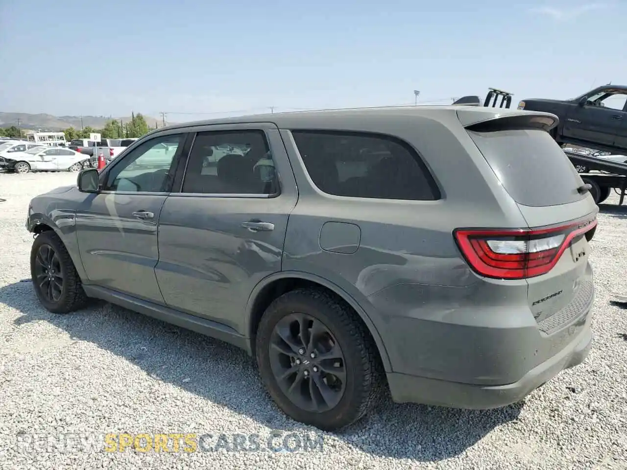 2 Photograph of a damaged car 1C4SDJCT6MC751827 DODGE DURANGO 2021