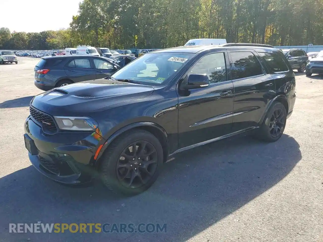 1 fotografías del automóvil dañado 1C4SDJCT7MC557954 DODGE DURANGO 2021