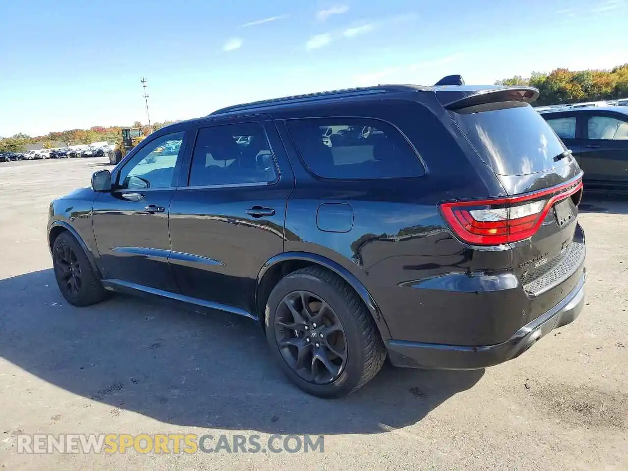 2 fotografías del automóvil dañado 1C4SDJCT7MC557954 DODGE DURANGO 2021