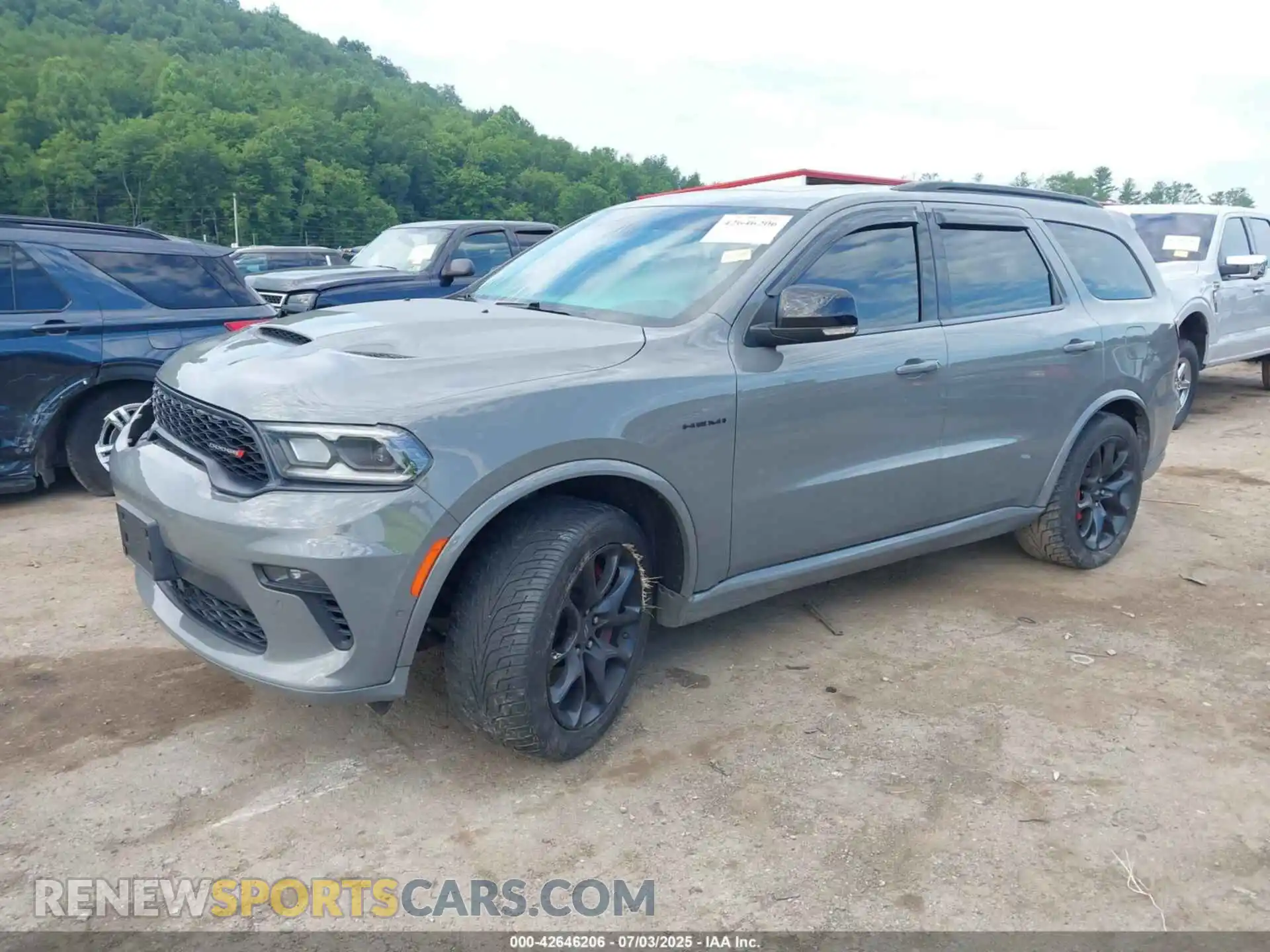 2 Photograph of a damaged car 1C4SDJCT9MC758710 DODGE DURANGO 2021