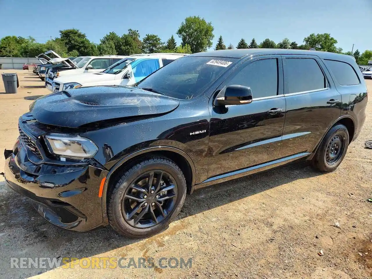1 Photograph of a damaged car 1C4SDJCT9MC822759 DODGE DURANGO 2021