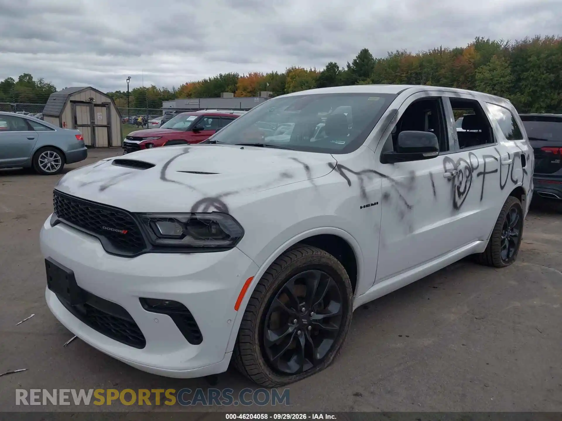 2 Photograph of a damaged car 1C4SDJCT9MC863201 DODGE DURANGO 2021