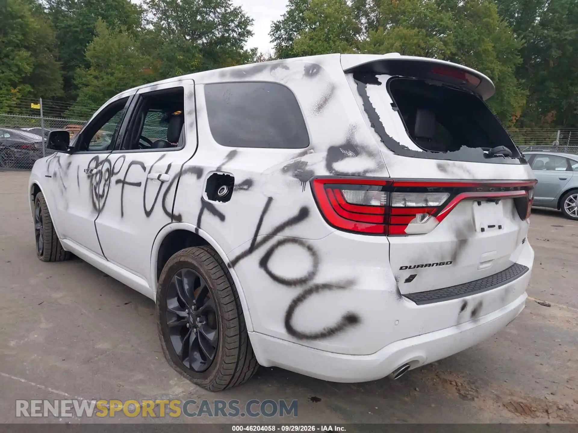 3 Photograph of a damaged car 1C4SDJCT9MC863201 DODGE DURANGO 2021