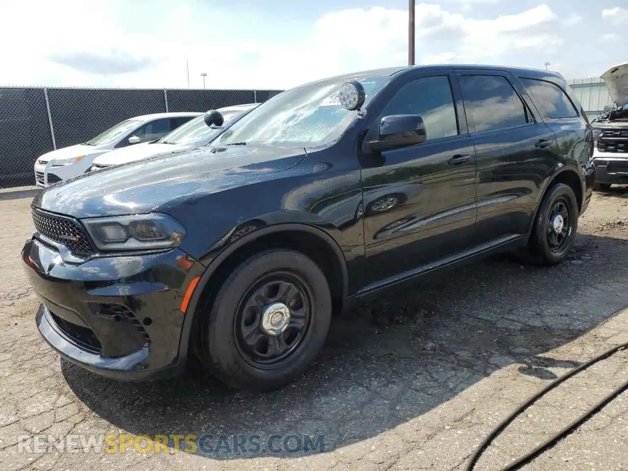 1 Photograph of a damaged car 1C4SDJFT4MC763423 DODGE DURANGO 2021