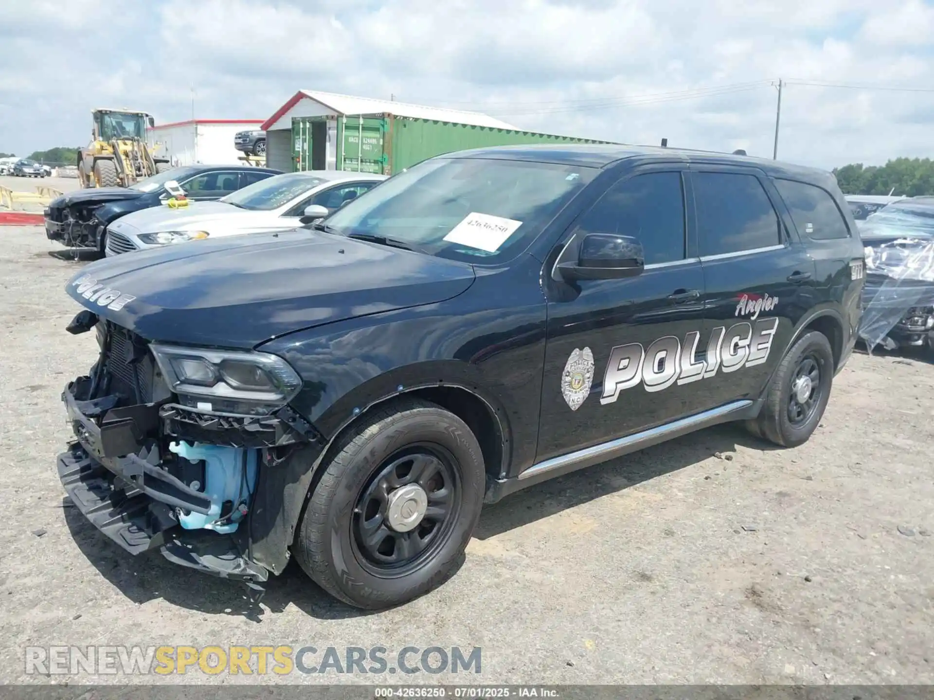 2 Photograph of a damaged car 1C4SDJFT9MC642497 DODGE DURANGO 2021