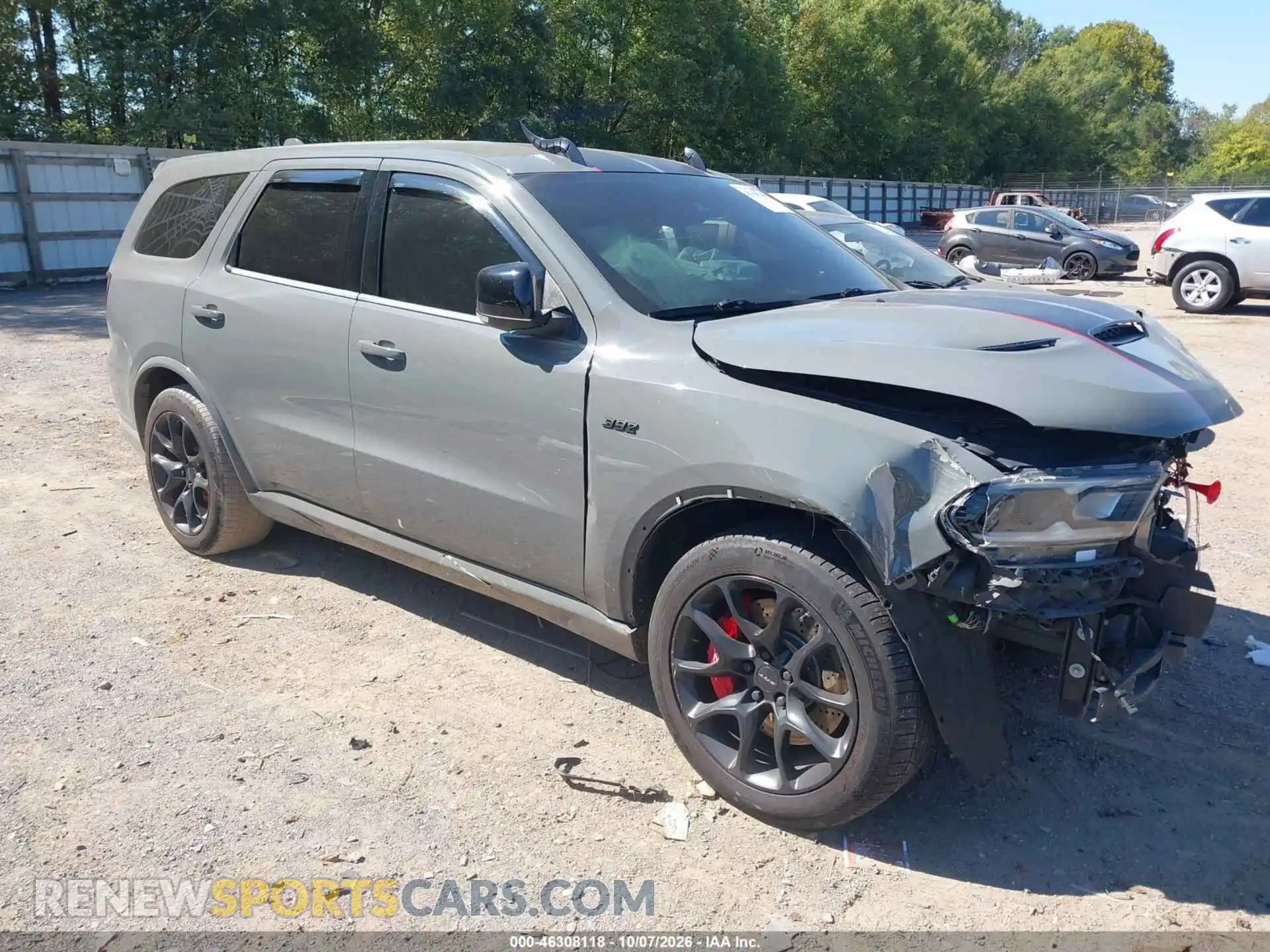1 Photograph of a damaged car 1C4SDJGJ6MC631423 DODGE DURANGO 2021