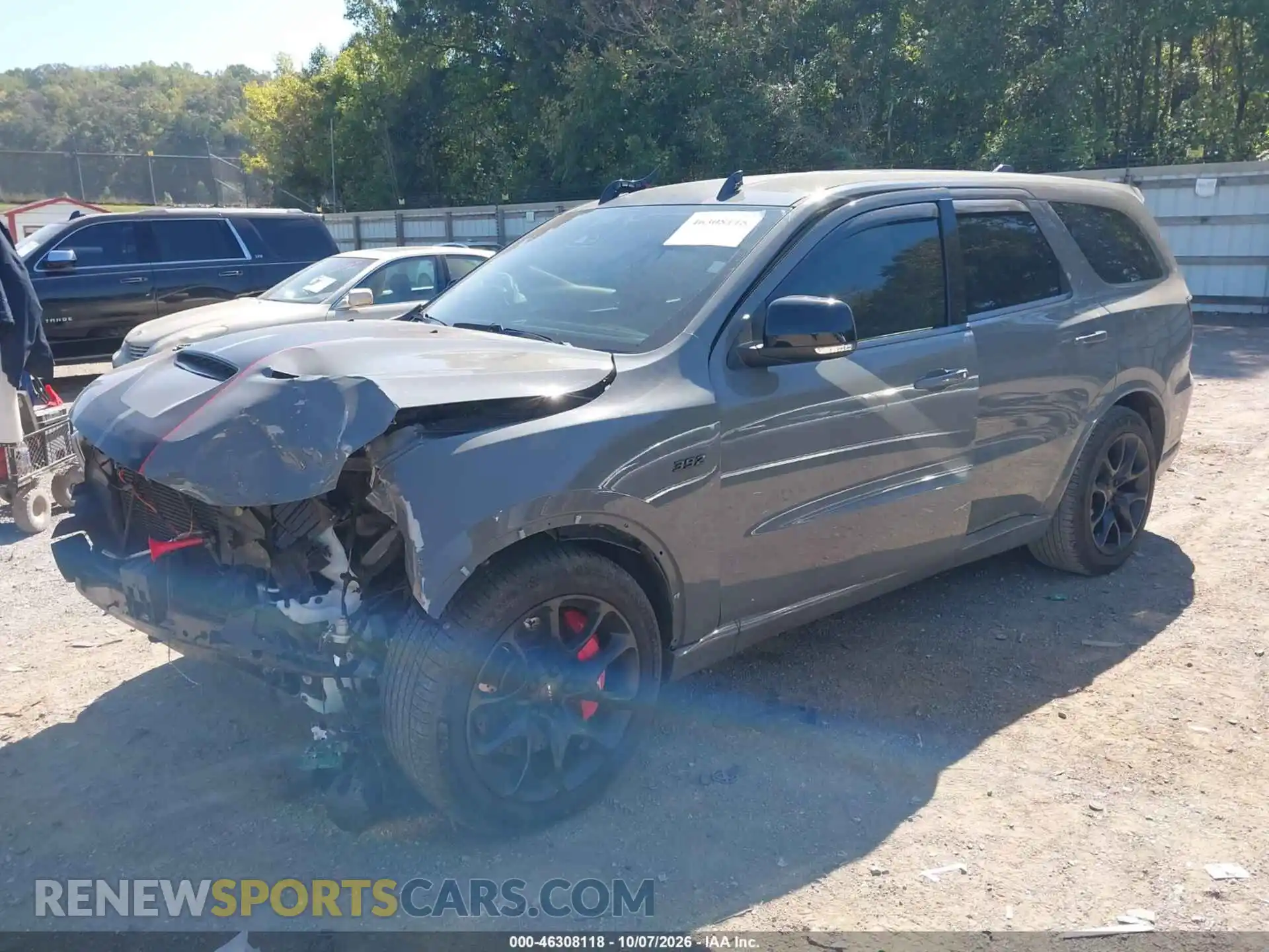 2 Photograph of a damaged car 1C4SDJGJ6MC631423 DODGE DURANGO 2021