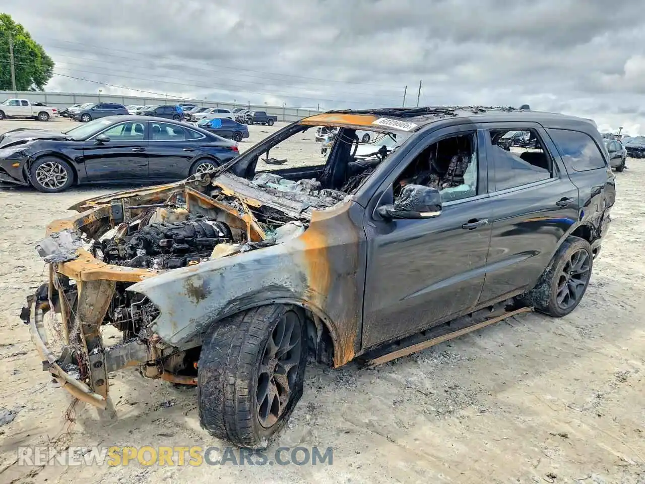 1 fotografías del automóvil dañado 1C4SDJGJ9MC792882 DODGE DURANGO 2021