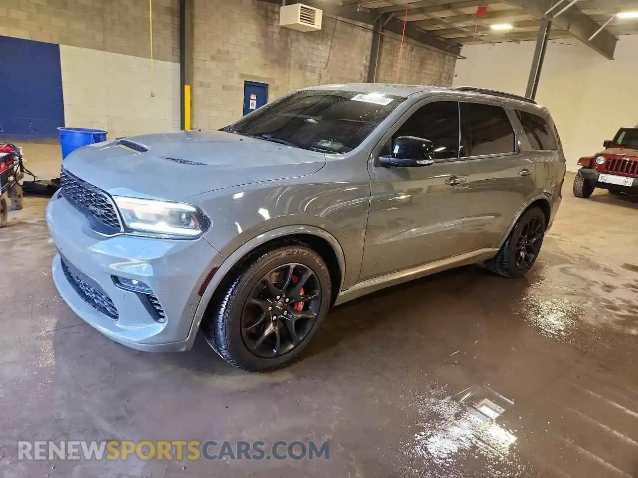 1 Photograph of a damaged car 1C4SDJGJXMC682925 DODGE DURANGO 2021