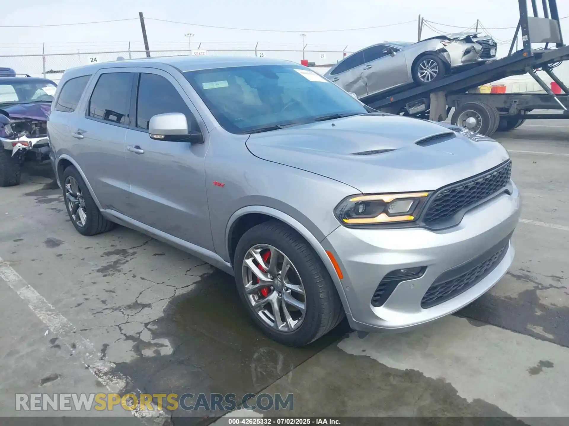 1 Photograph of a damaged car 1C4SDJGJXMC883935 DODGE DURANGO 2021