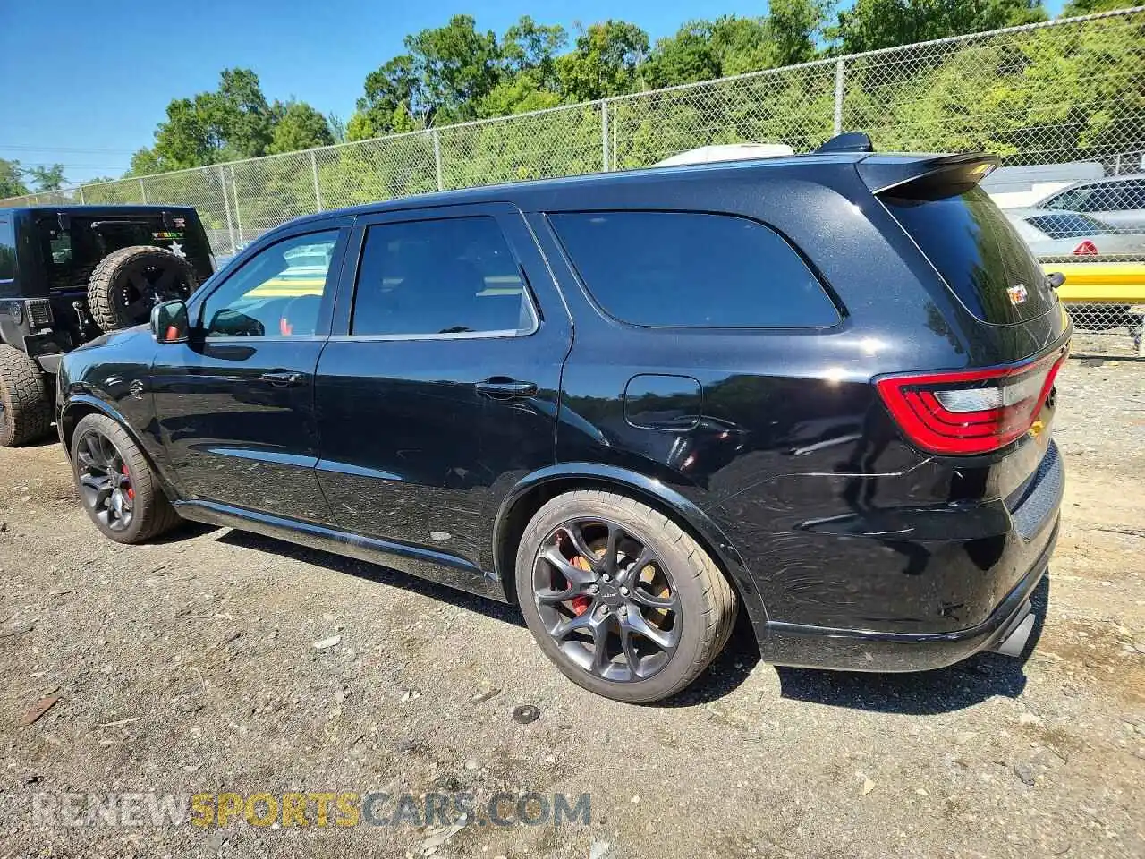 2 Фотография поврежденного автомобиля 1C4SDJH91MC757032 DODGE DURANGO 2021