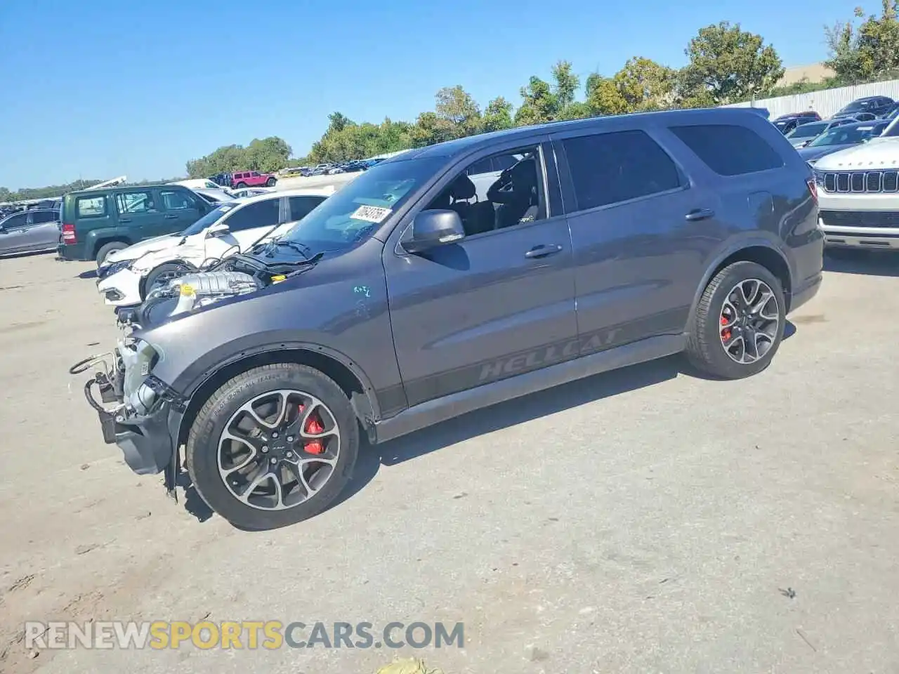 1 Photograph of a damaged car 1C4SDJH91MC798891 DODGE DURANGO 2021