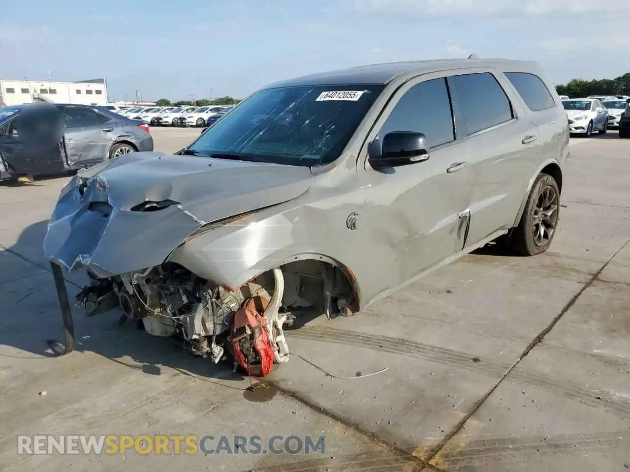 1 Photograph of a damaged car 1C4SDJH93MC789822 DODGE DURANGO 2021