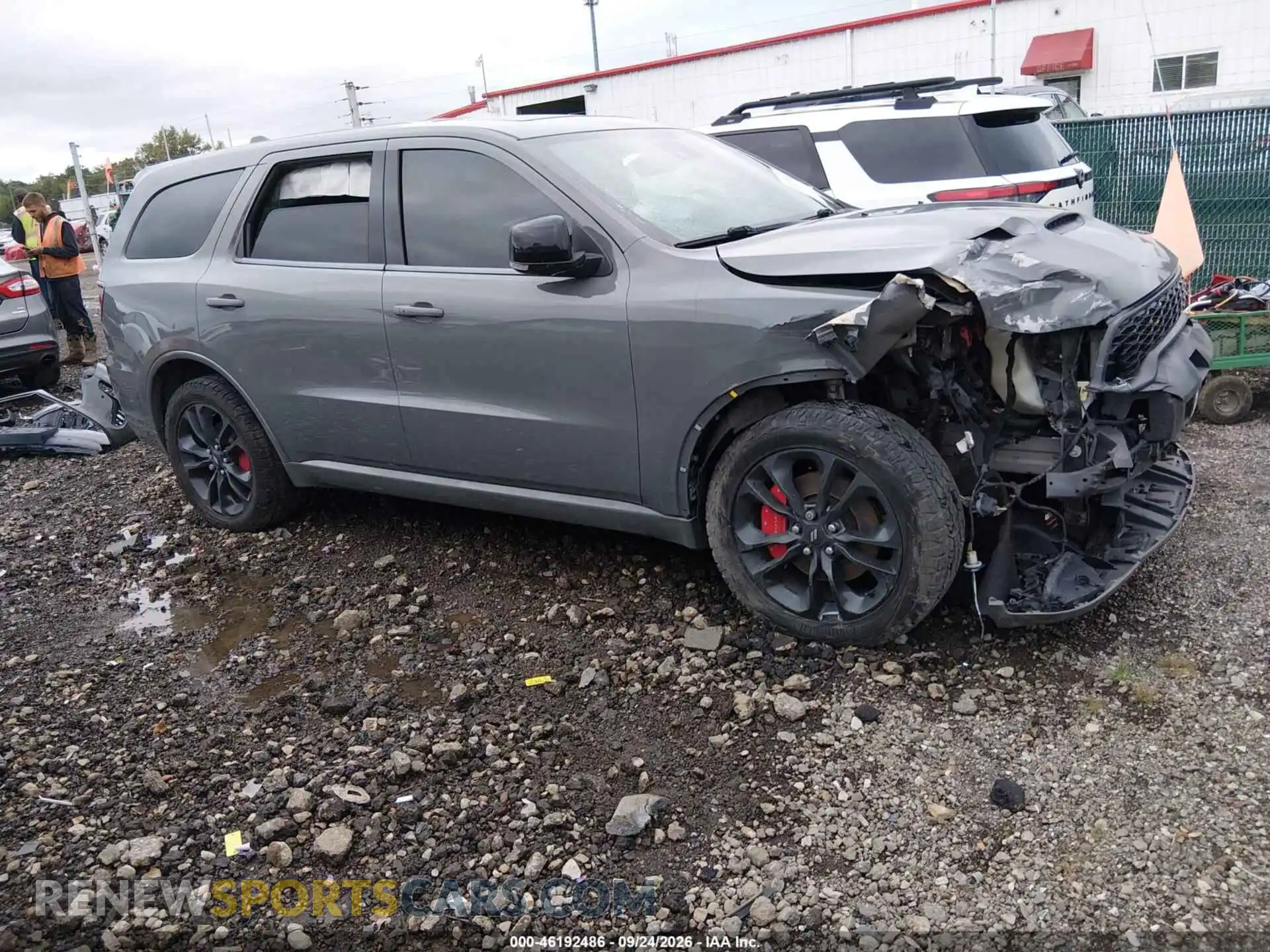 1 Photograph of a damaged car 1C4SDJLT9MC883965 DODGE DURANGO 2021