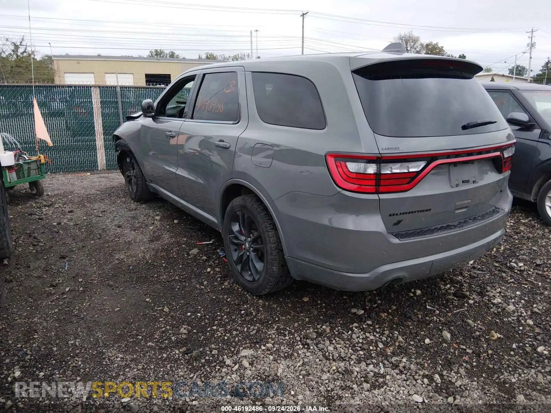 3 Photograph of a damaged car 1C4SDJLT9MC883965 DODGE DURANGO 2021