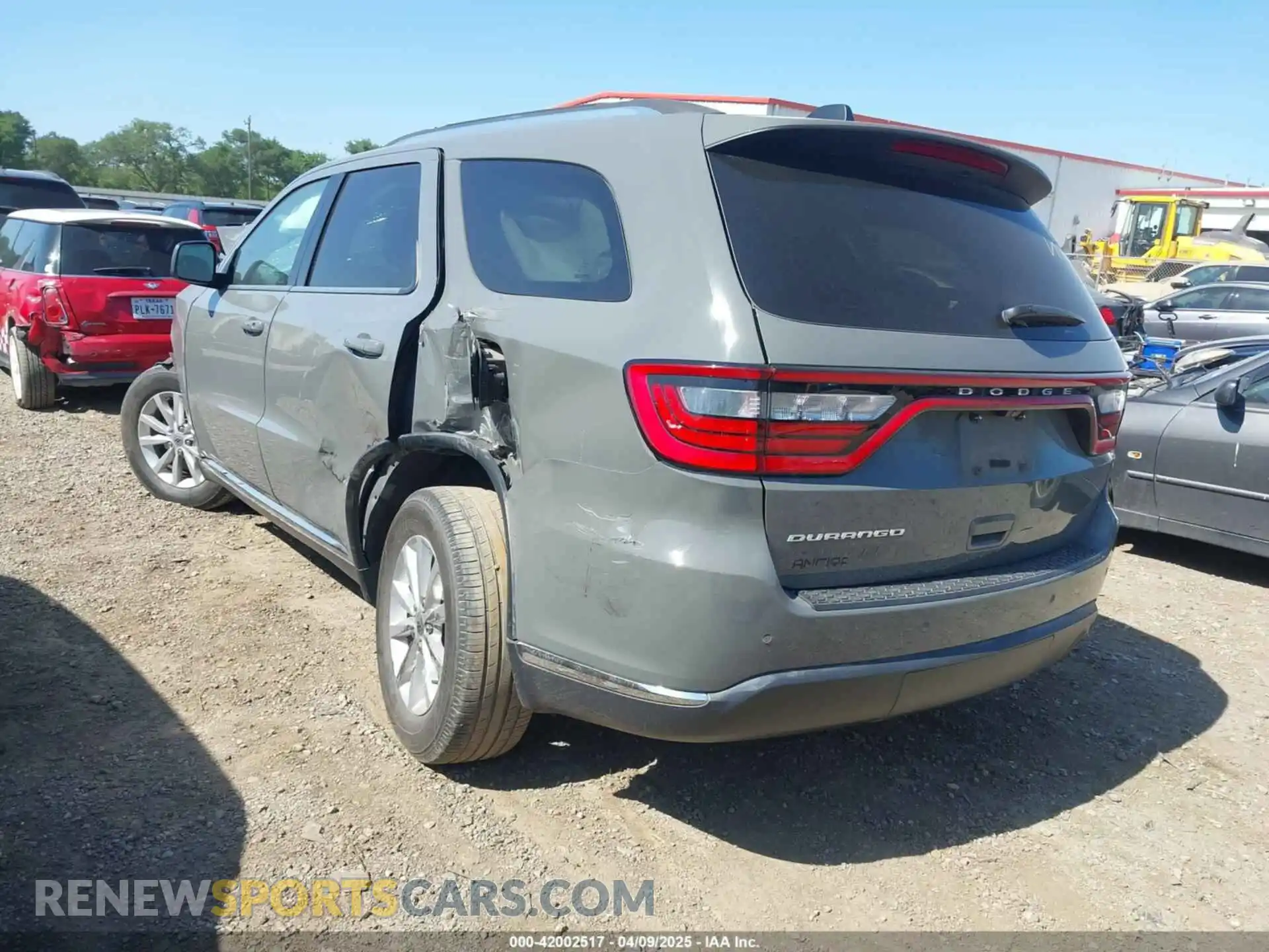 3 Photograph of a damaged car 1C4RDHAG6NC102446 DODGE DURANGO 2022
