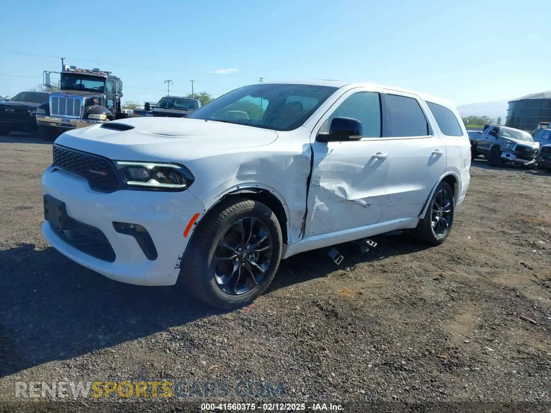 2 Photograph of a damaged car 1C4RDHDG3NC187175 DODGE DURANGO 2022