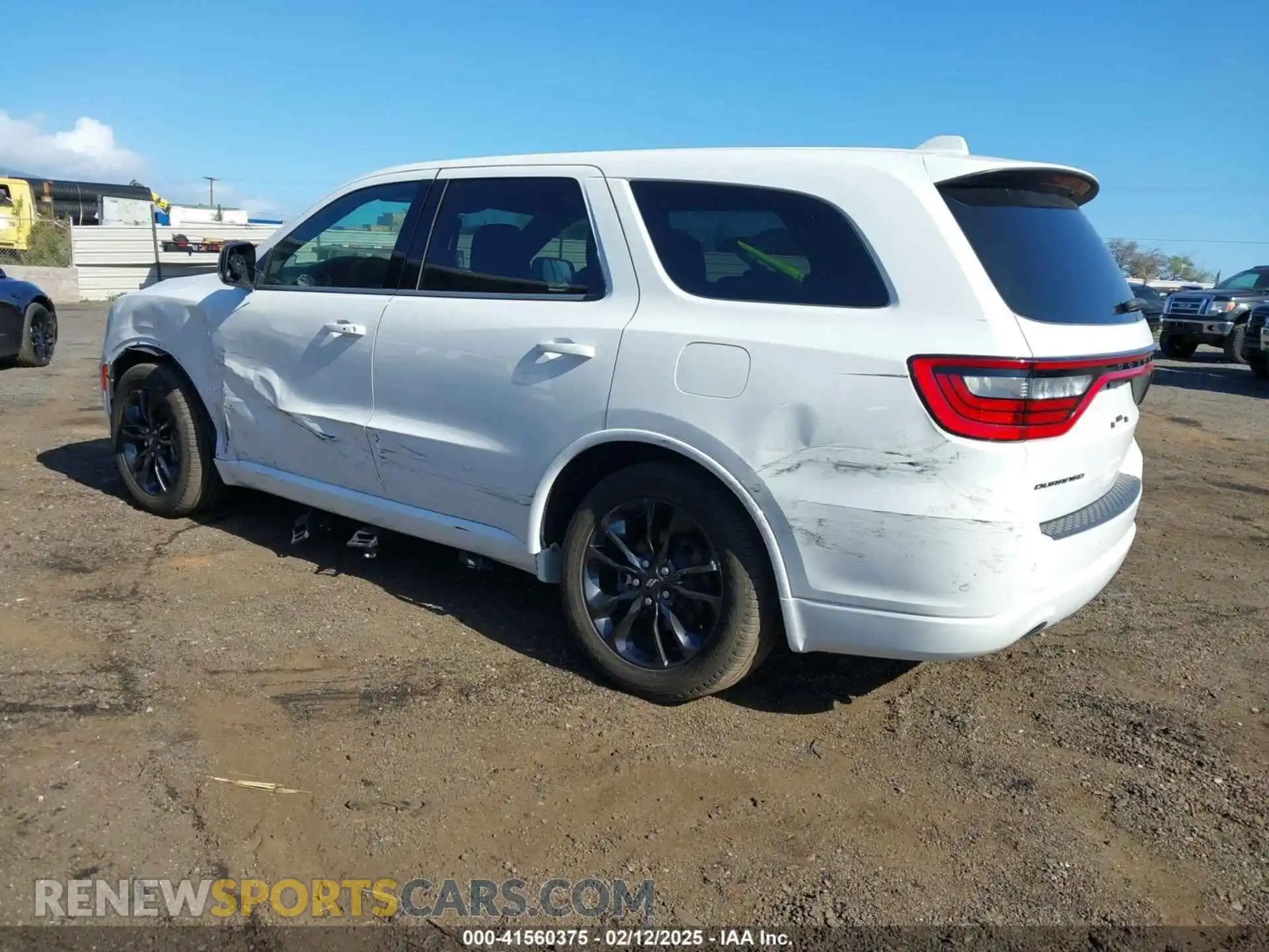 3 Photograph of a damaged car 1C4RDHDG3NC187175 DODGE DURANGO 2022