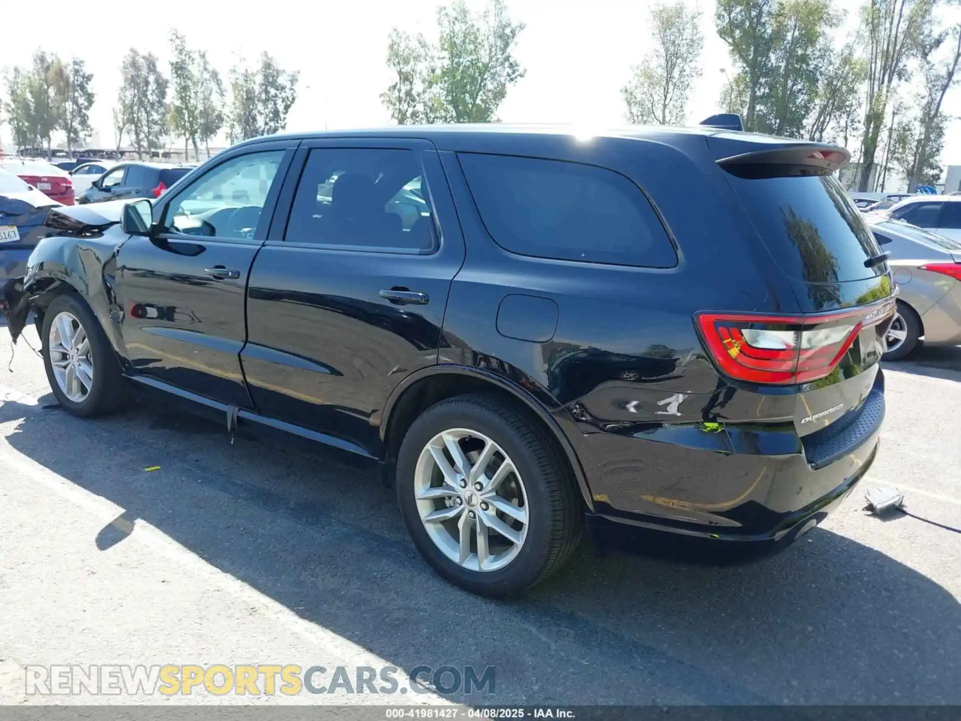 3 fotografías del automóvil dañado 1C4RDHDG4NC130855 DODGE DURANGO 2022