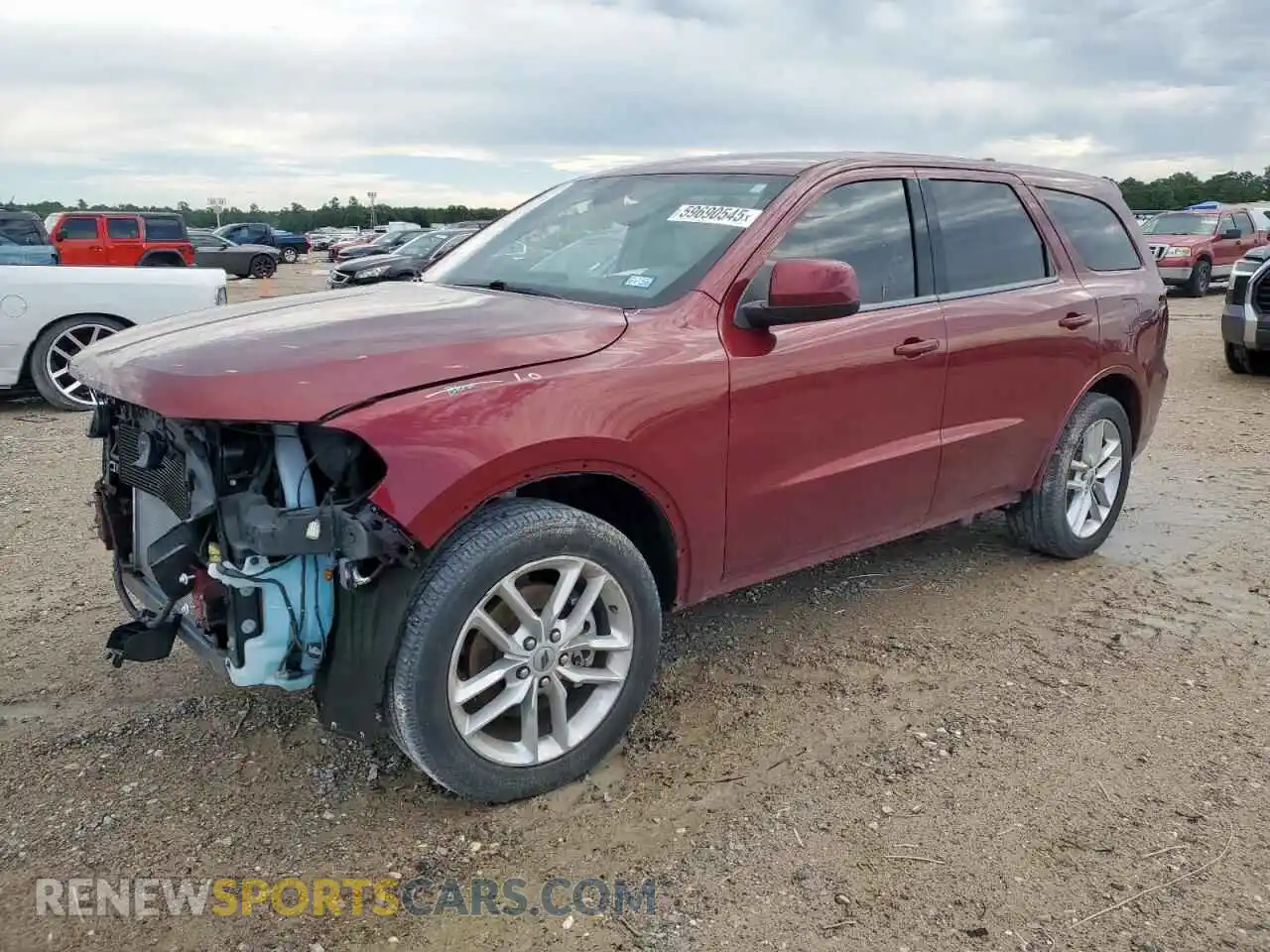 1 Photograph of a damaged car 1C4RDHDG6NC202848 DODGE DURANGO 2022