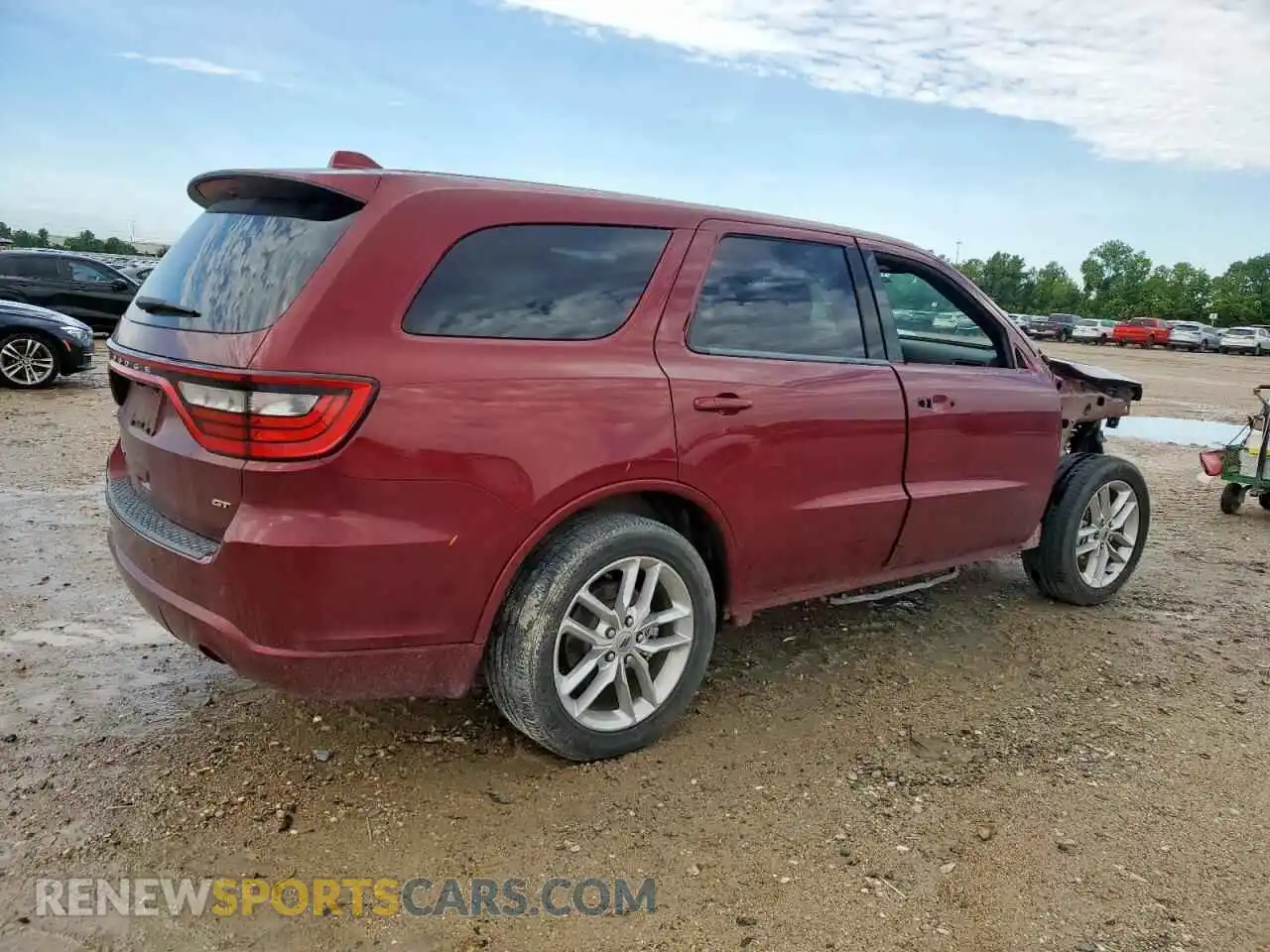 3 Photograph of a damaged car 1C4RDHDG6NC202848 DODGE DURANGO 2022