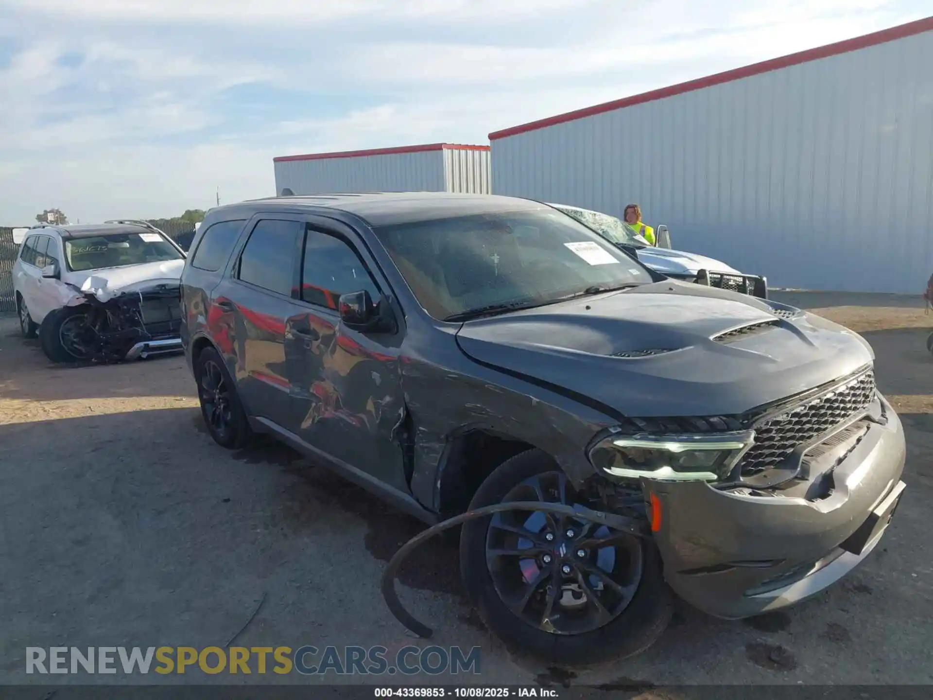 1 Photograph of a damaged car 1C4RDHDG7NC159024 DODGE DURANGO 2022