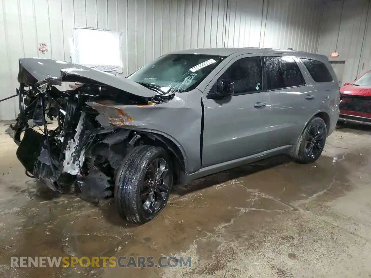 1 Photograph of a damaged car 1C4RDJAG0NC217471 DODGE DURANGO 2022