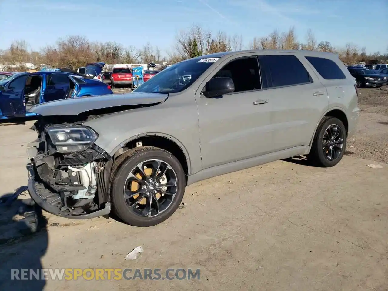1 Photograph of a damaged car 1C4RDJAG1NC215938 DODGE DURANGO 2022