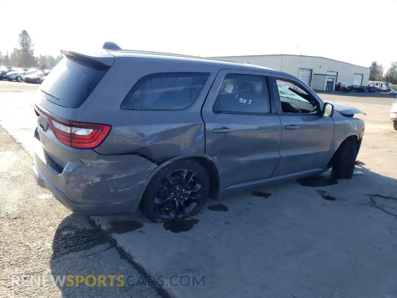3 Photograph of a damaged car 1C4RDJAG1NC215938 DODGE DURANGO 2022