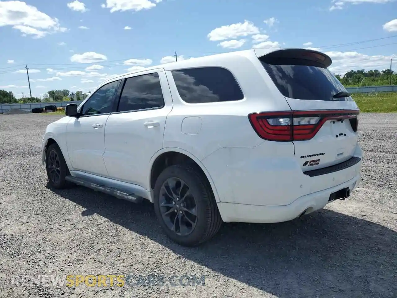 2 Photograph of a damaged car 1C4RDJAG3NC156570 DODGE DURANGO 2022