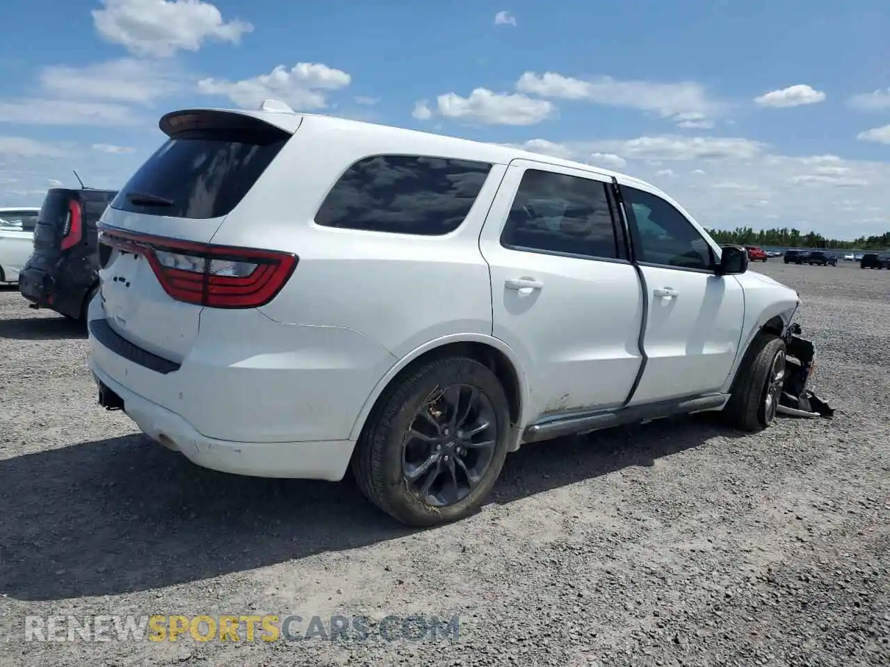3 Photograph of a damaged car 1C4RDJAG3NC156570 DODGE DURANGO 2022