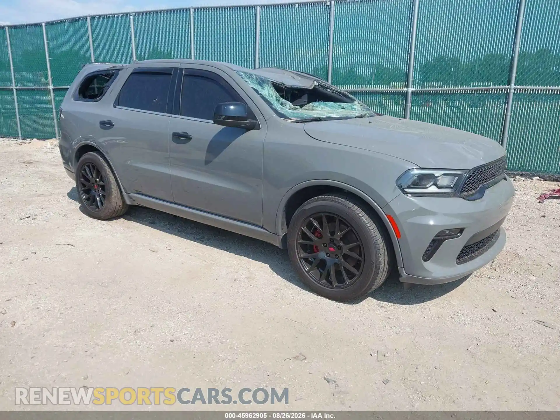 1 fotografías del automóvil dañado 1C4RDJAG3NC174132 DODGE DURANGO 2022