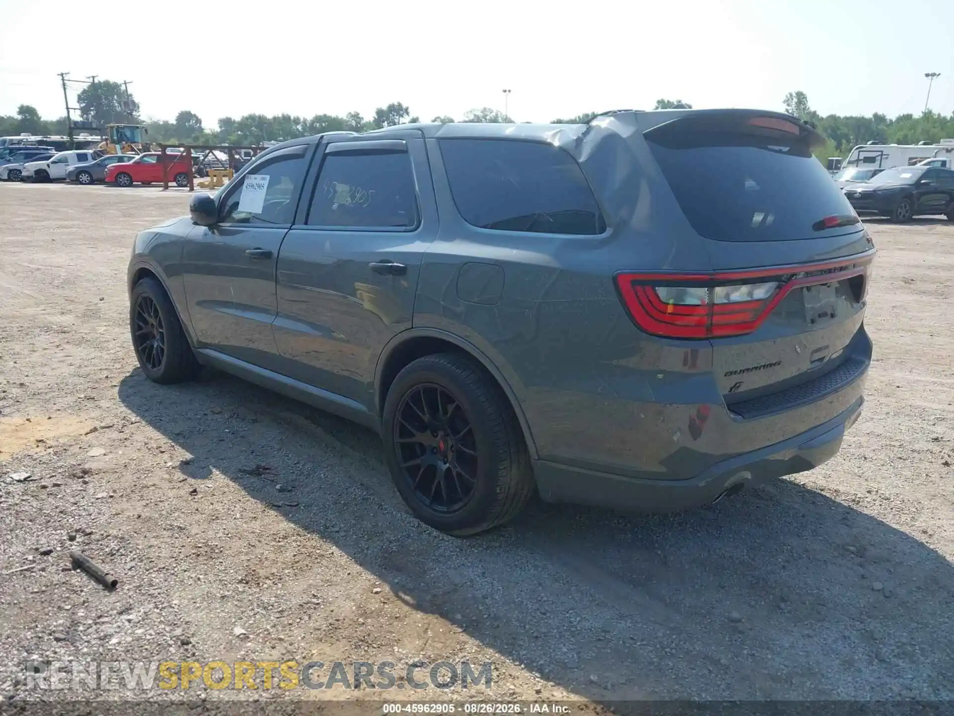 3 fotografías del automóvil dañado 1C4RDJAG3NC174132 DODGE DURANGO 2022