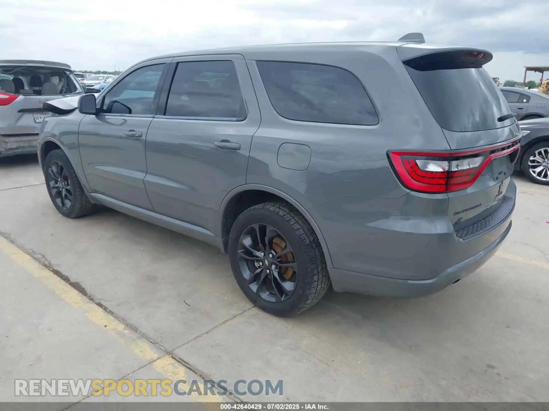 3 Photograph of a damaged car 1C4RDJAG3NC174261 DODGE DURANGO 2022