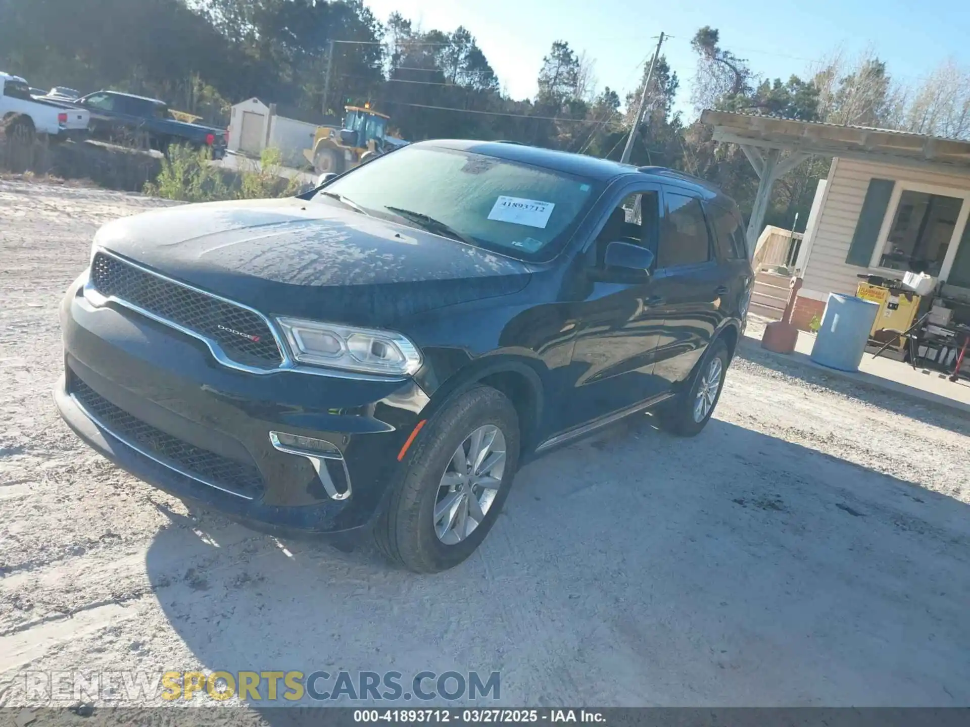 2 Photograph of a damaged car 1C4RDJAG6NC226689 DODGE DURANGO 2022
