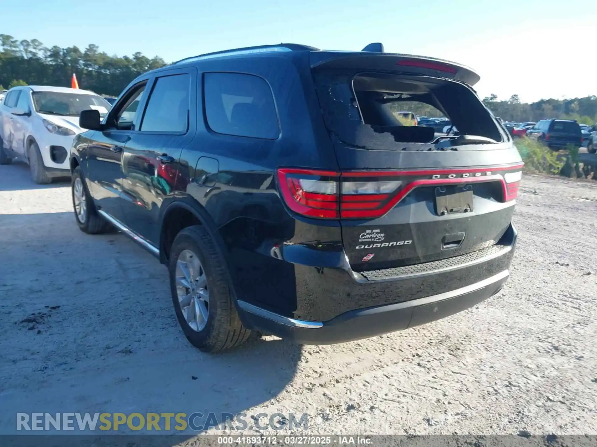 3 Photograph of a damaged car 1C4RDJAG6NC226689 DODGE DURANGO 2022