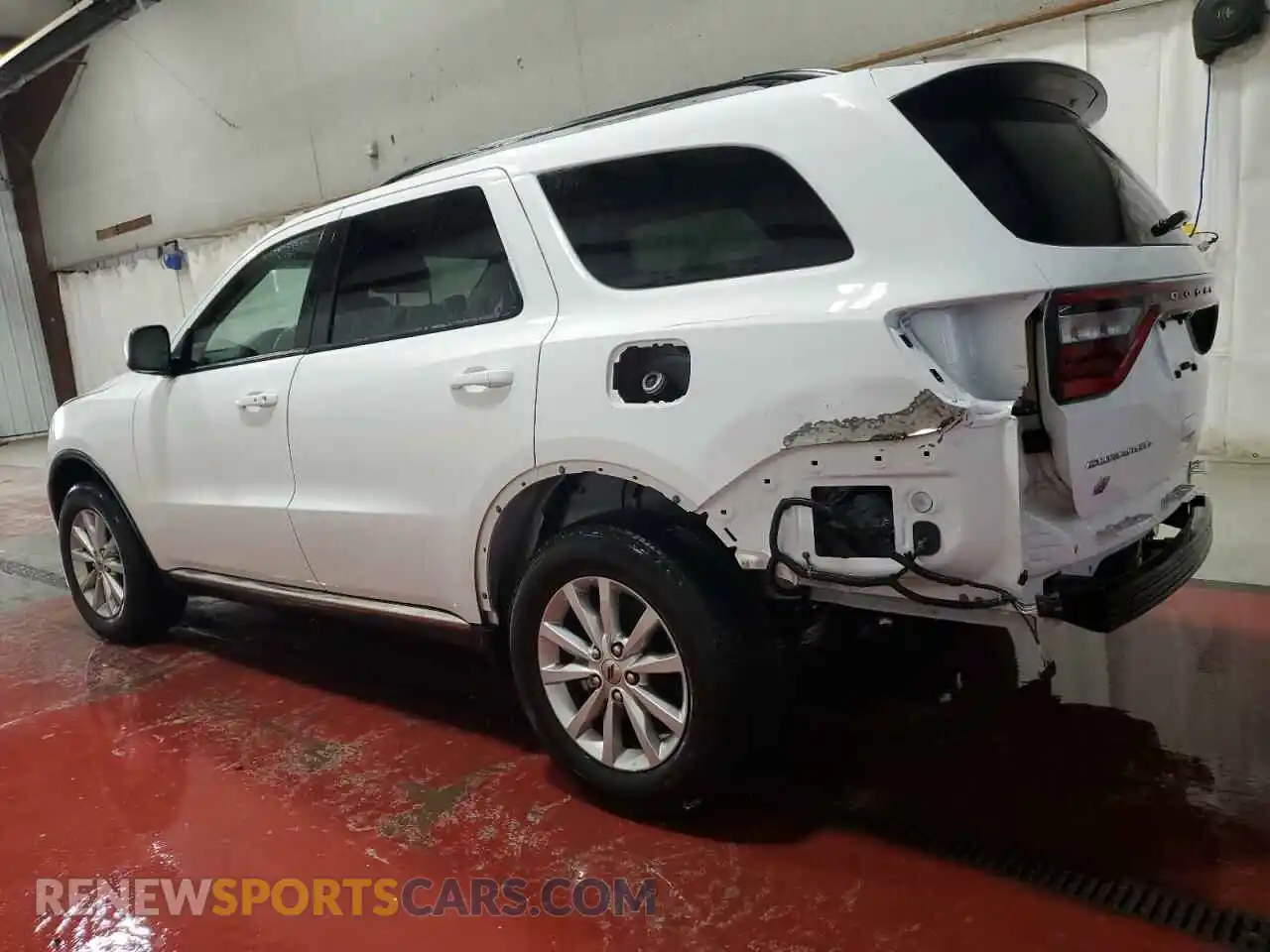 2 Photograph of a damaged car 1C4RDJAGXNC226744 DODGE DURANGO 2022