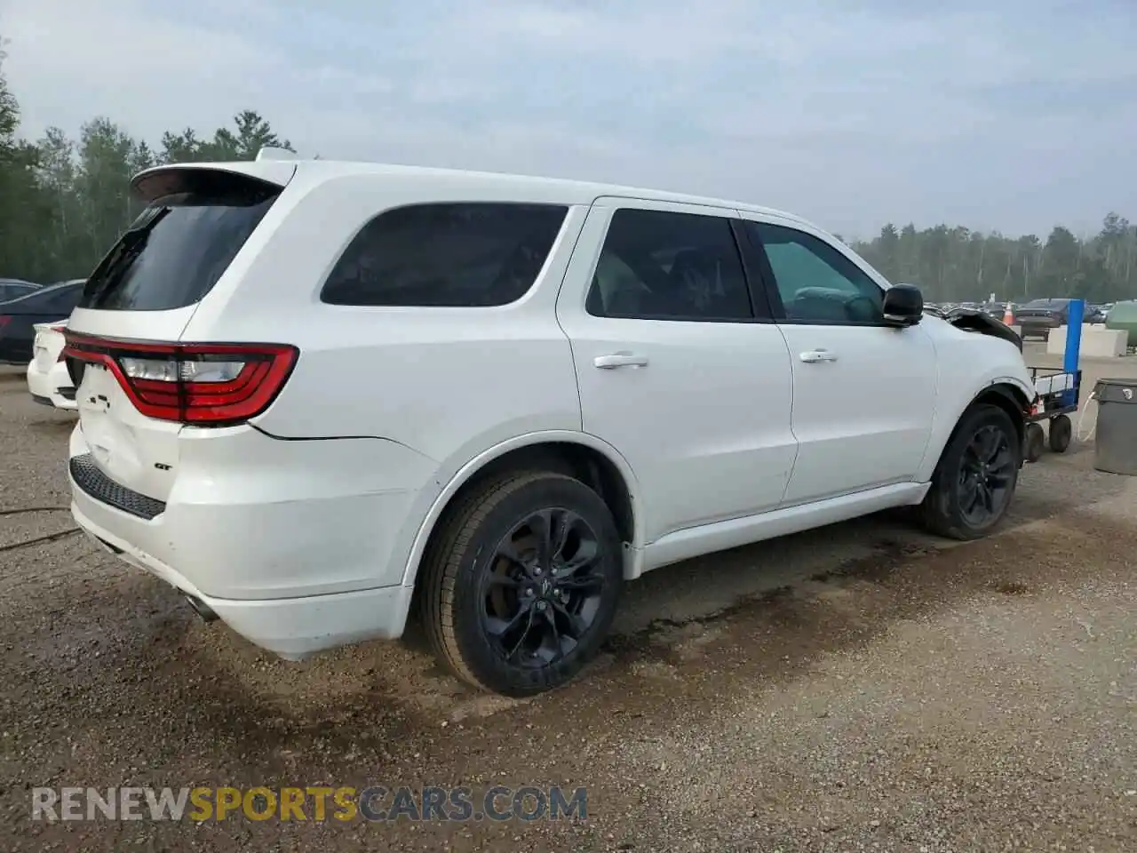 3 Photograph of a damaged car 1C4RDJDG0NC183625 DODGE DURANGO 2022
