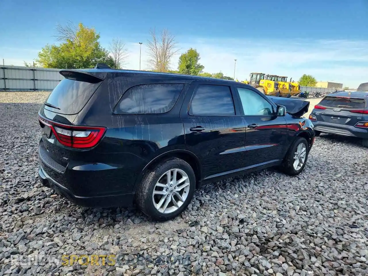 3 Photograph of a damaged car 1C4RDJDG0NC189070 DODGE DURANGO 2022