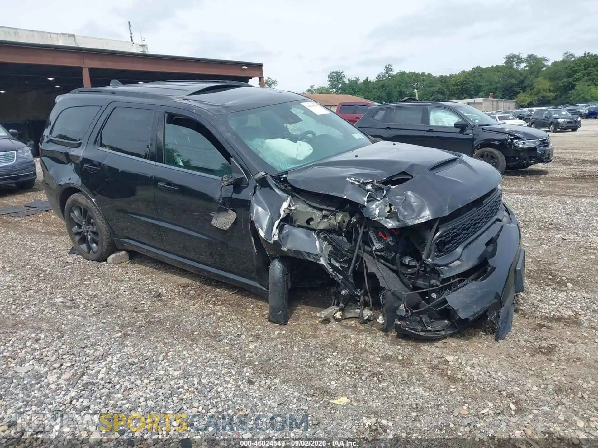1 Photograph of a damaged car 1C4RDJDG0NC201461 DODGE DURANGO 2022