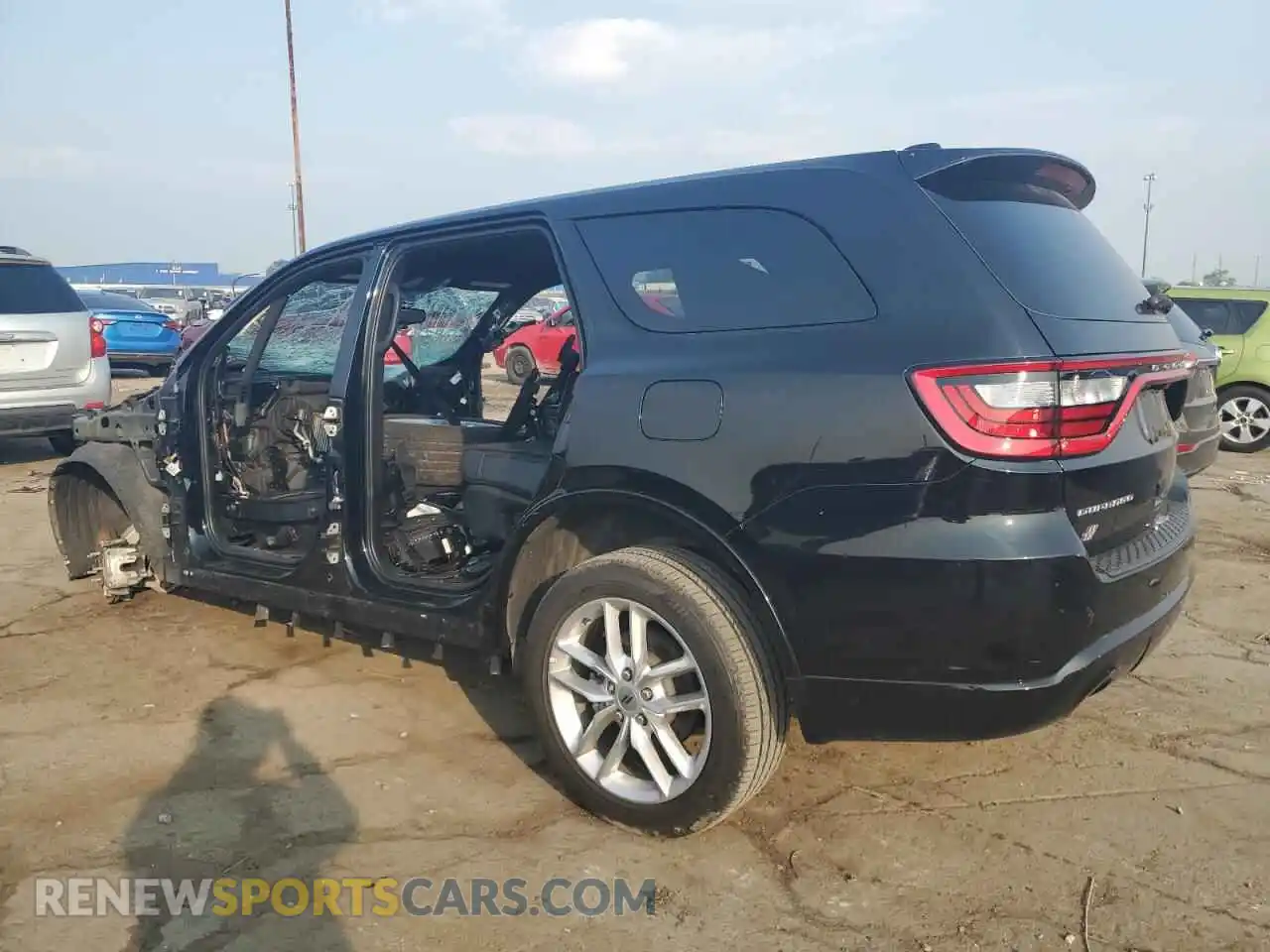 2 Photograph of a damaged car 1C4RDJDG0NC213917 DODGE DURANGO 2022