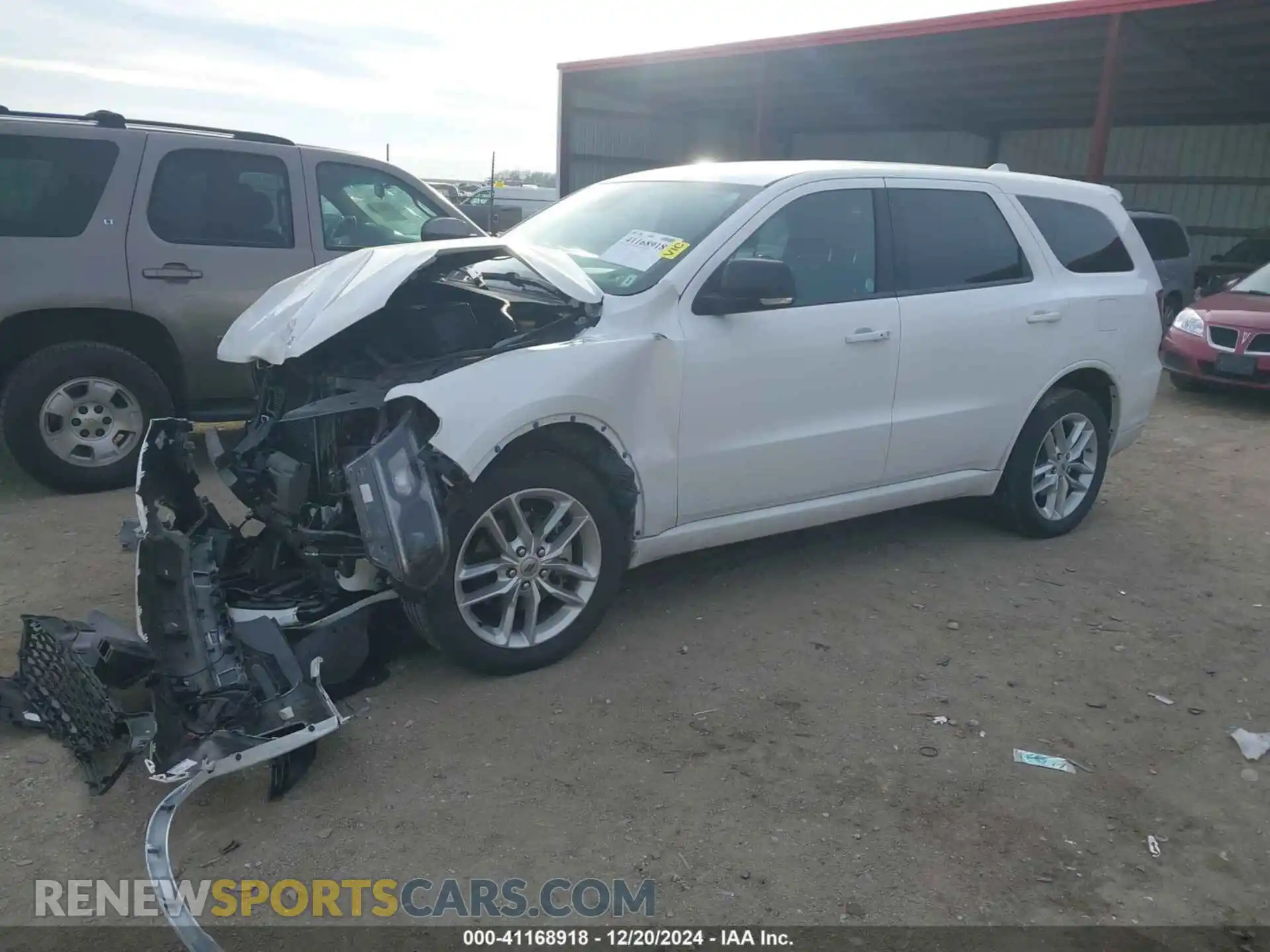 2 Photograph of a damaged car 1C4RDJDG1NC137561 DODGE DURANGO 2022
