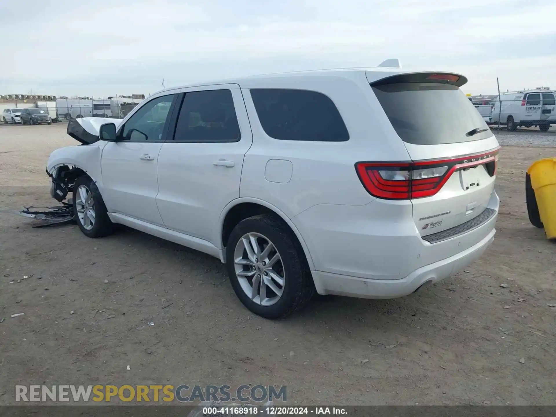 3 Photograph of a damaged car 1C4RDJDG1NC137561 DODGE DURANGO 2022
