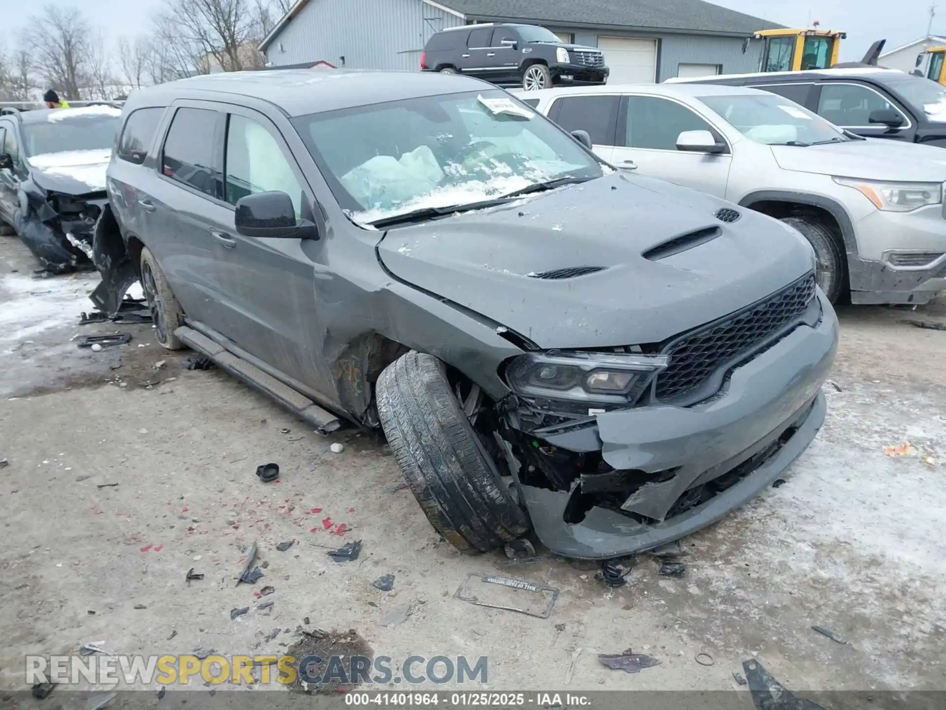 1 Photograph of a damaged car 1C4RDJDG3NC216763 DODGE DURANGO 2022