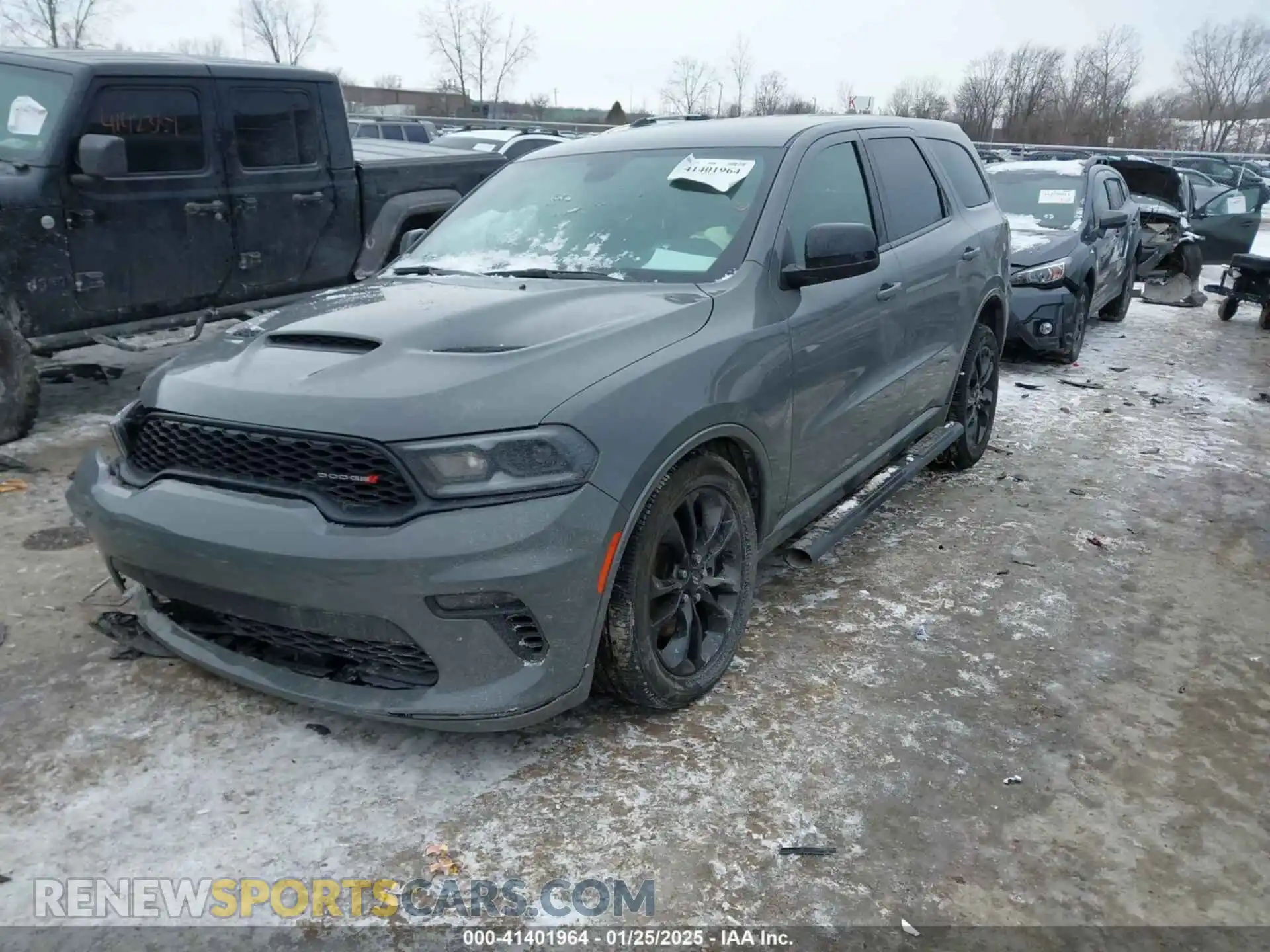 2 Photograph of a damaged car 1C4RDJDG3NC216763 DODGE DURANGO 2022
