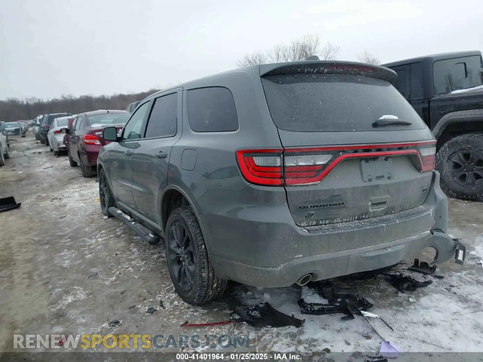 3 Photograph of a damaged car 1C4RDJDG3NC216763 DODGE DURANGO 2022