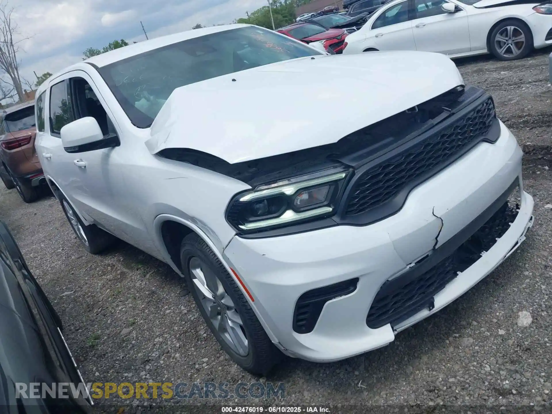 1 Photograph of a damaged car 1C4RDJDG6NC134963 DODGE DURANGO 2022