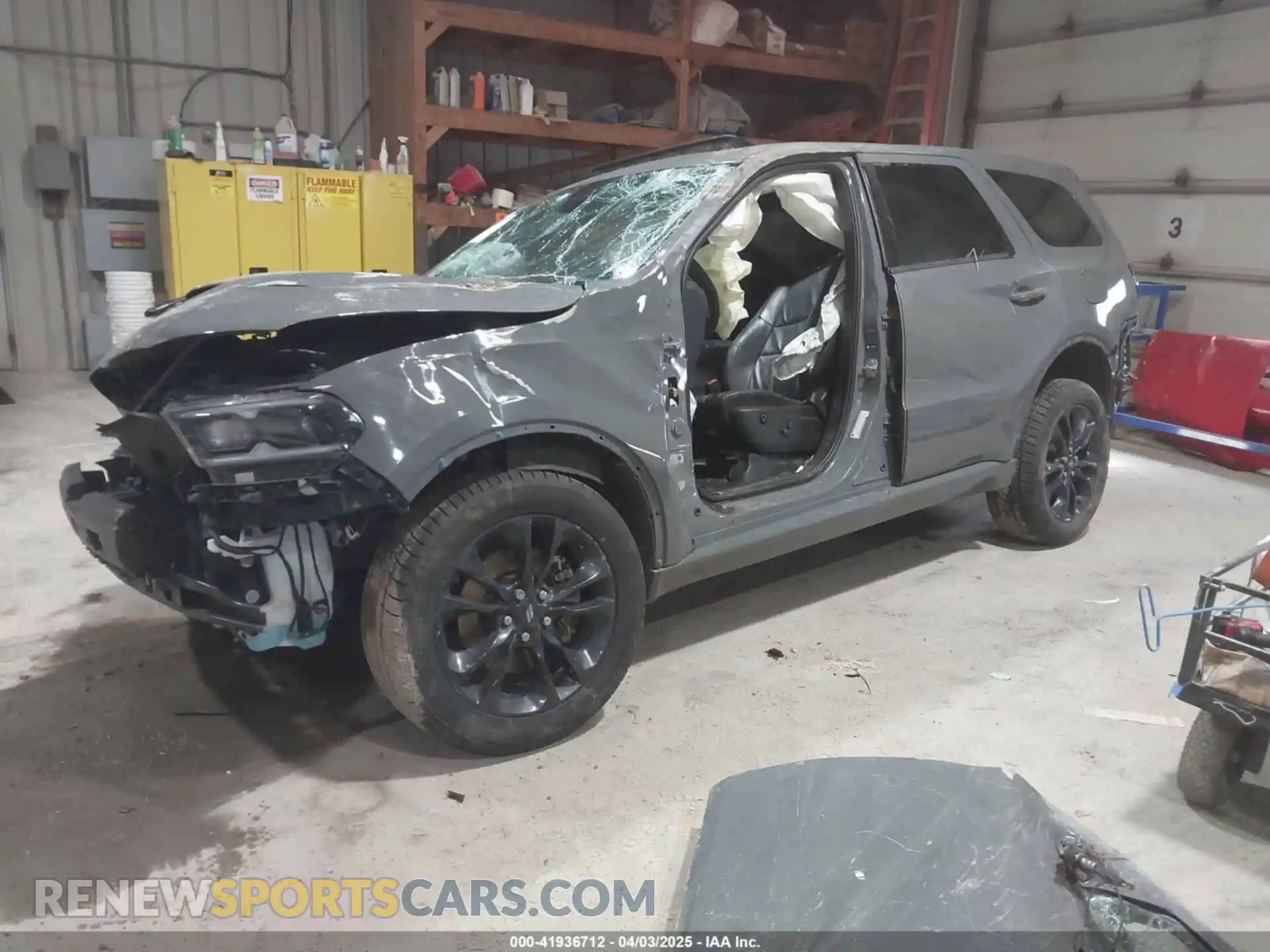 2 Photograph of a damaged car 1C4RDJDG6NC212352 DODGE DURANGO 2022